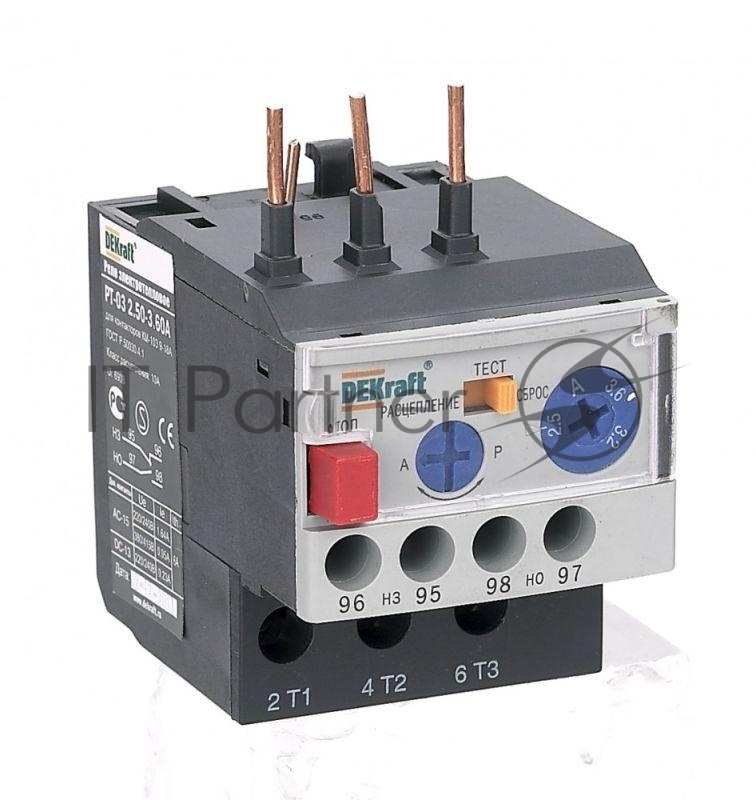 Реле тепловое РТ-03 09-18A 6.30-9.00А SchE 23114DEK
