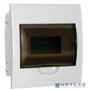 Бокс ЩРВ-П-8 мод. встраив. пластик IP41 GENERICA IEK MKP12-V-08-41-G