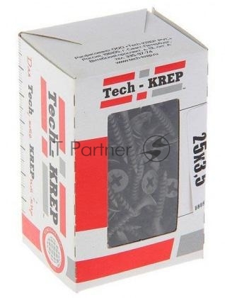 Саморез TECH-KREP 102129, гипсокартон-металл, 3.5×25 мм, 200 шт