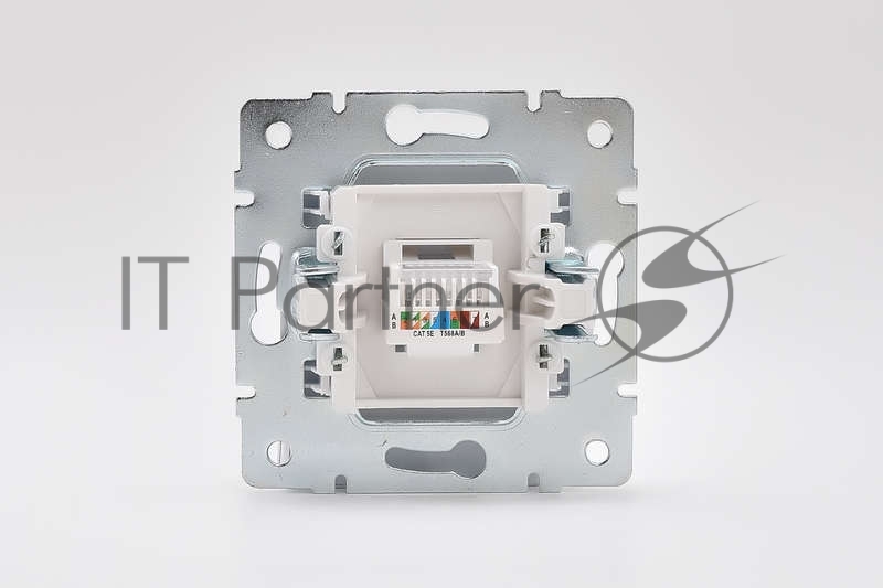 Механизм розетки компьютерн. 1-м СП KARINA RJ45 белый LEZARD 707-0288-139