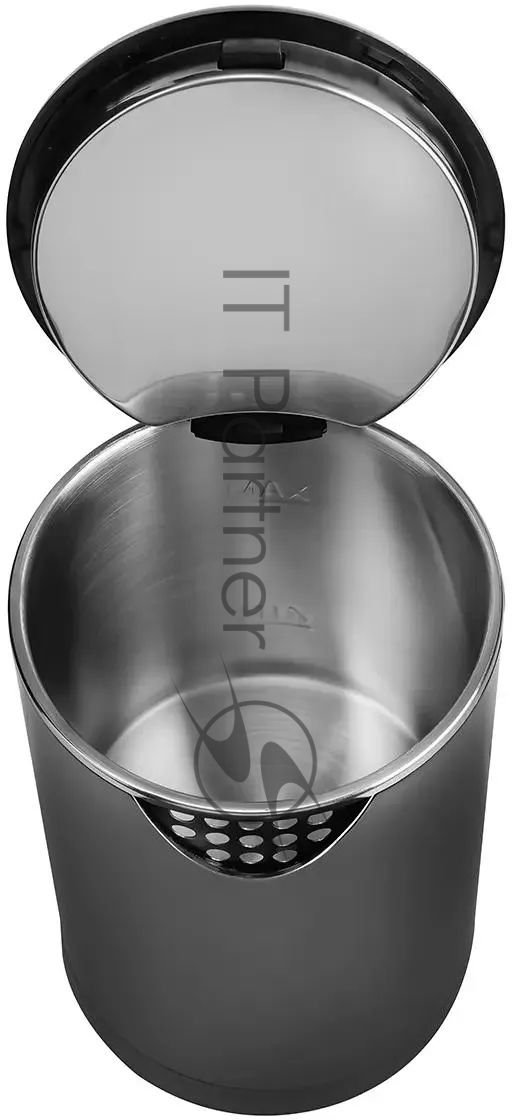 Электрочайник Centek CT-0006 черный, 0.6 л, 1100 Вт, скрытый нагревательный элемент