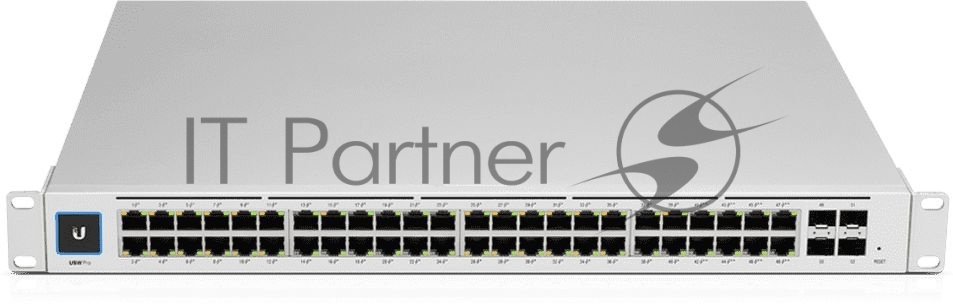 Коммутатор Ubiquiti USW-PRO-48-POE 48PORT 1000M 2SFP POE