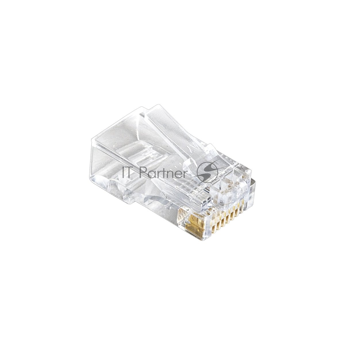 Exegate EX283691RUS Коннектор RJ-45 Кат.6 (8P8C) ExeGate под одножильный кабель, золотое напыление (100шт)