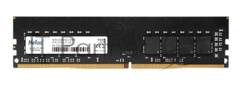 Оперативная память NETAC Basic, DDR4, 16GB (1x16GB), 2666MHz, CL19, DIMM