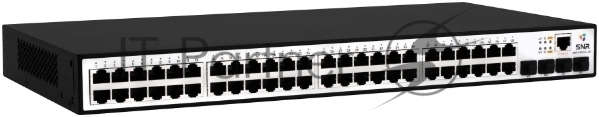 Коммутатор SNR SNR-S2985G-48T, 48×1 Гбит/с + 4×1 Гбит/с SFP, управляемый