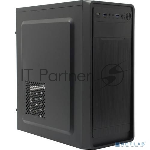 Компьютерный корпус Miditower ExeGate XP-332UC-XP500 (ATX, XP500 с вент. 12см, 2хUSB 3.0/1хTypeC, аудио, черный)