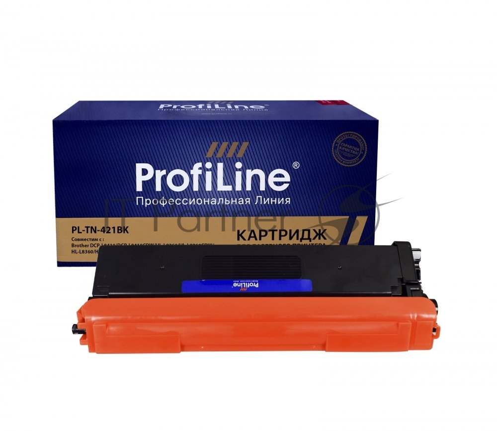 Картридж ProfiLine PL-TN-421BK для принтеров Brother DCP-L8410/DCP-L8410CDW/HL-L8260/HL-L8260CDW/HL-L8360/HL-L8360CDW/MFC-L8690CDW/MFC-L8900CDW черный 3000 копий