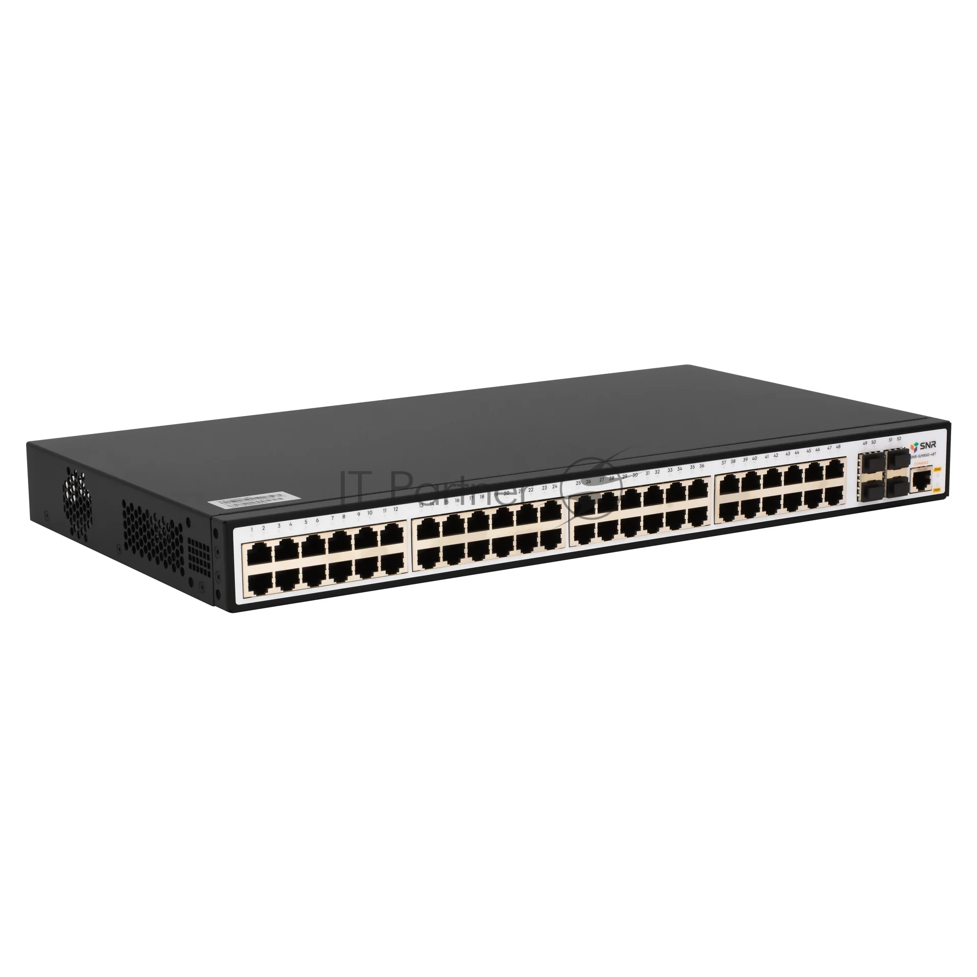 Коммутатор SNR SNR-S2985G-48T, 48×1 Гбит/с + 4×1 Гбит/с SFP, управляемый