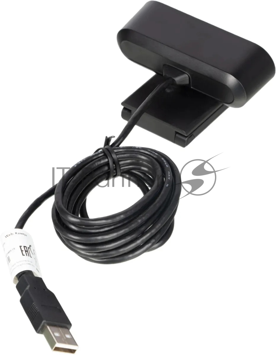 Веб-камера Hikvision DS-U02 1920x1080, 30 кадр/с, USB Type-A, микрофон, автоосвещение, универсальное крепление