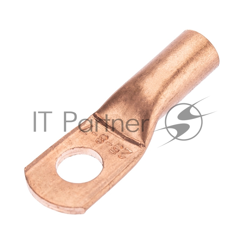 Наконечник Rexant ТМ 25-10-8 (25 мм²-Ø10 мм) (в упак 50 шт)