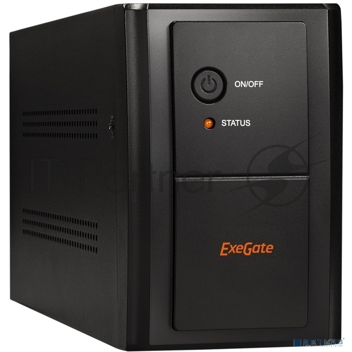 Источник бесперебойного питания ExeGate SpecialPro UNB-2200.LED.AVR.EURO.RJ.USB 2200VA/1300W, LED, AVR, 4 евророзетки, RJ45/11, USB, черный