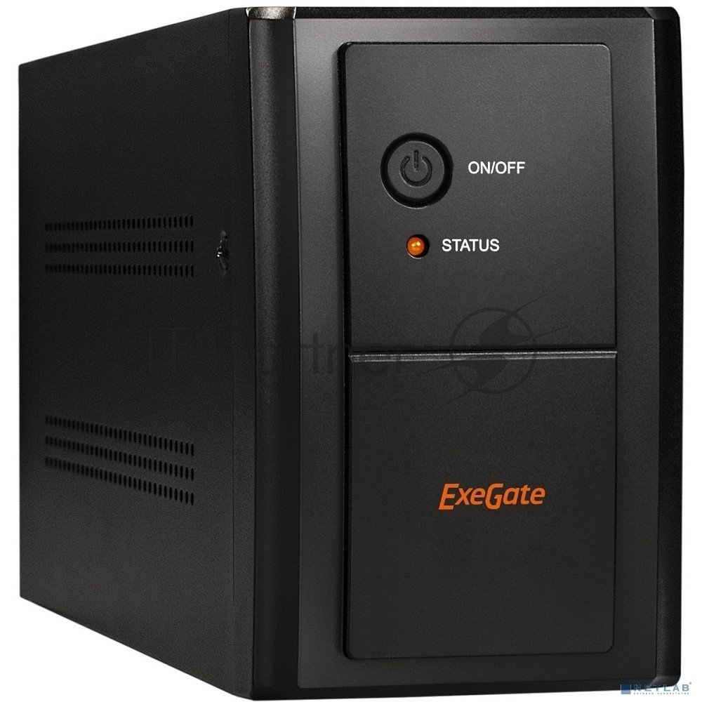 Источник бесперебойного питания ExeGate EP285515RUS SpecialPro UNB-2000.LED.AVR.EURO.RJ.USB 2000VA/1200W, LED, AVR, 4 евророзетки, RJ45/11, USB, Black