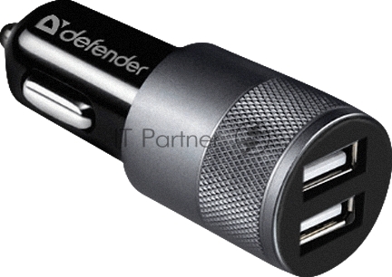 Зарядное устройство для авто Defender UCA-21 5V 2.1A