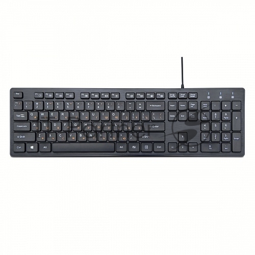 Клавиатура проводная Gembird KB-8360U, USB, черный