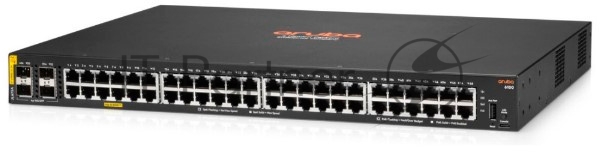 Коммутатор HPE Aruba 6100 48G 4SFP+ 370PoE+, 48×1 Гбит/с PoE+ + 4×10 Гбит/с SFP+, управляемый