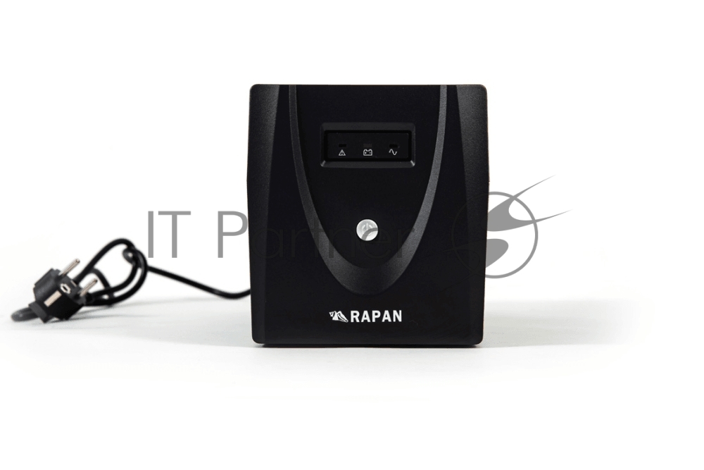 Источник бесперебойного питания RAPAN-UPS 1000 220В 1000ВА/600Вт меандр с АКБ 2х7А·ч интерактивный RAPAN-UPS 1000 power supply 220V 1000VA/600W meander with battery 2x7Ah interactive