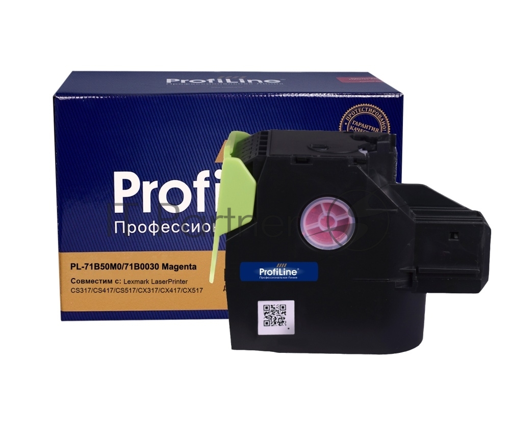 Картридж лазерный ProfiLine PL-71B50M0/71B0030 для принтеров Lexmark LaserPrinter CS317/CS417/CS517/CX317/CX417/CX517 Magenta 2300 копий