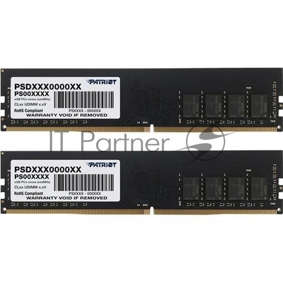Оперативная память Patriot Memory PSD416G3200K, DDR4, 16ГБ (2x8ГБ)