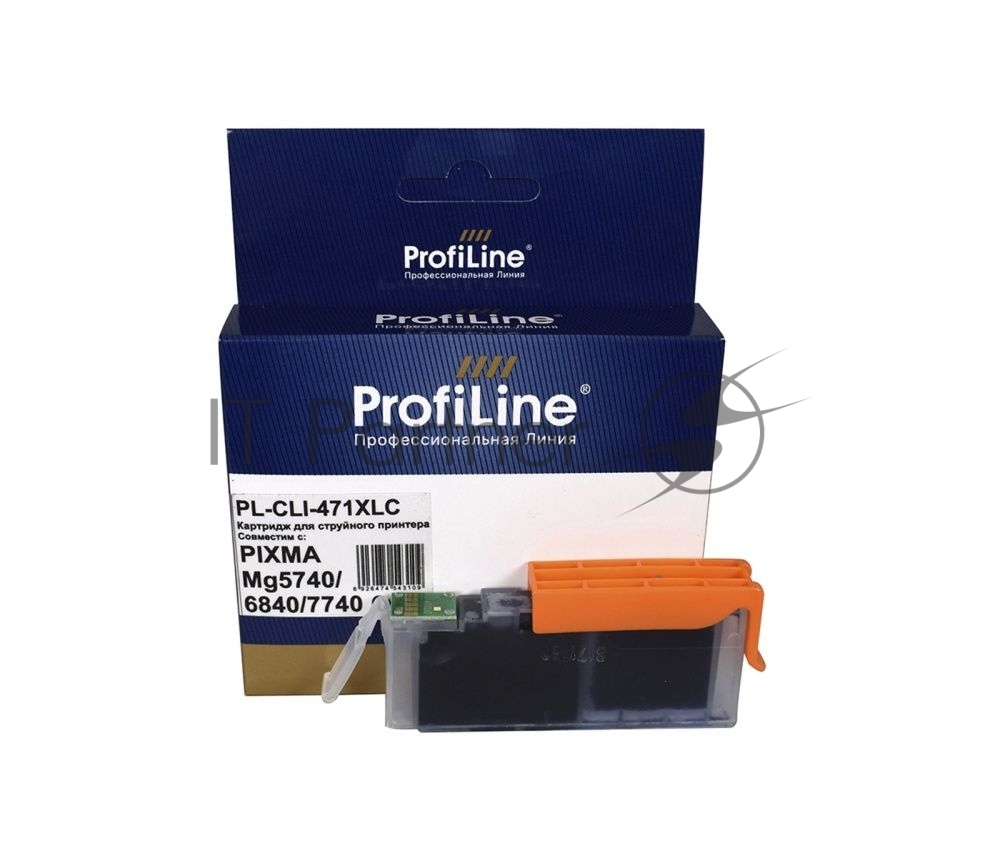 Картридж струйный ProfiLine PL-CLI-471 XLC для принтеров Canon PIXMA MG5740/MG6840/MG7740/TS5040/TS6040/TS8040/TS9040 с чернилами Cyan