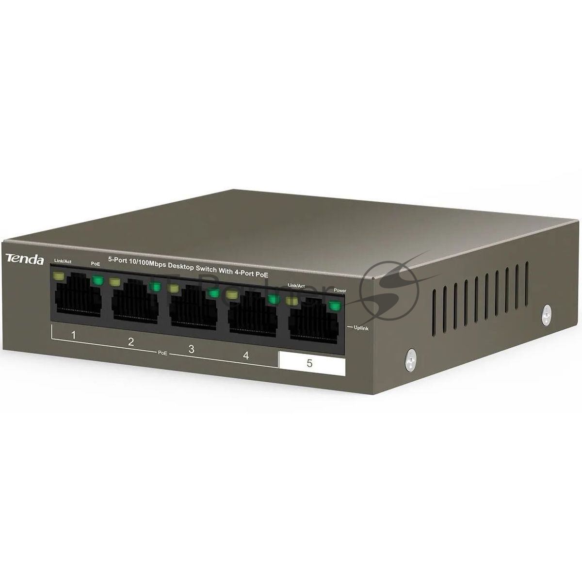 Коммутатор Tenda TEF1105P-4-38W 5PORT 10/100M