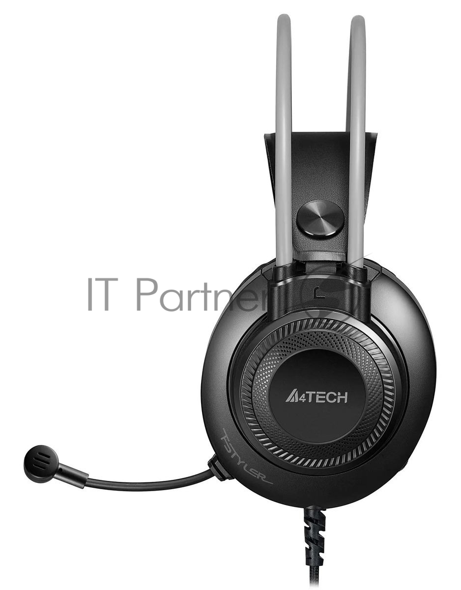 Гарнитура A4Tech Fstyler FH200i серый, проводная