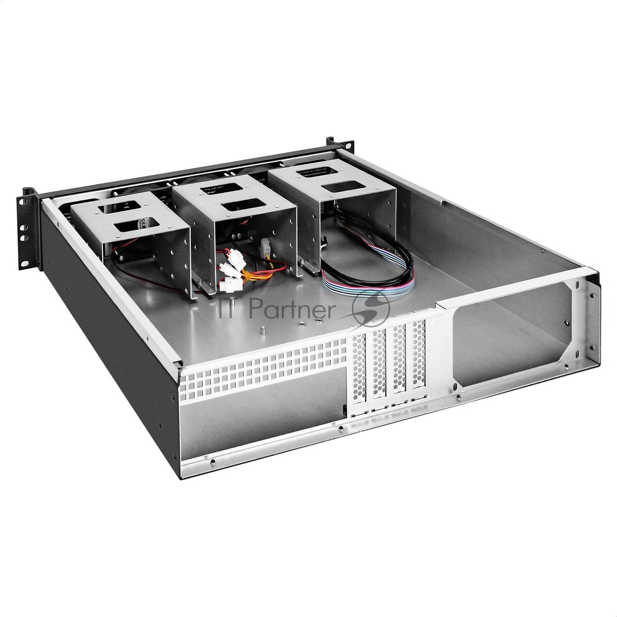 Серверный корпус ExeGate Pro 2U450-09 (RM 19", высота 2U, глубина 450, без БП, 2*USB)