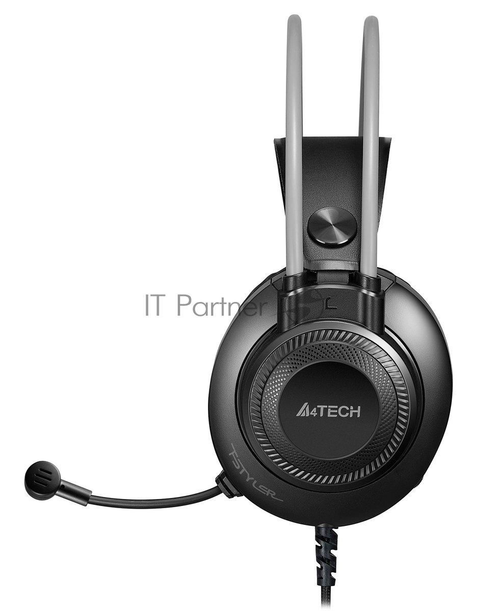 Гарнитура A4Tech Fstyler FH200i серый, проводная