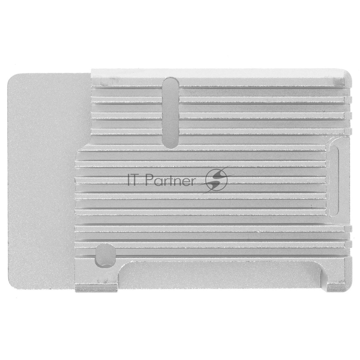Корпус Qumo Aluminum case without fan, Raspberry Pi 3, silver(RS024)