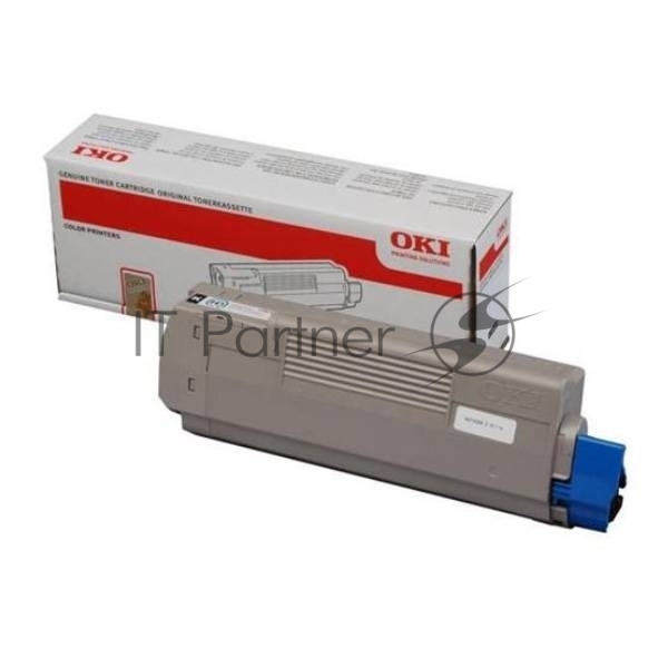 Картридж лазерный Oki C612 8K черный