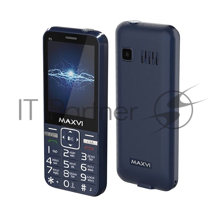 Мобильный телефон Maxvi P3 синий