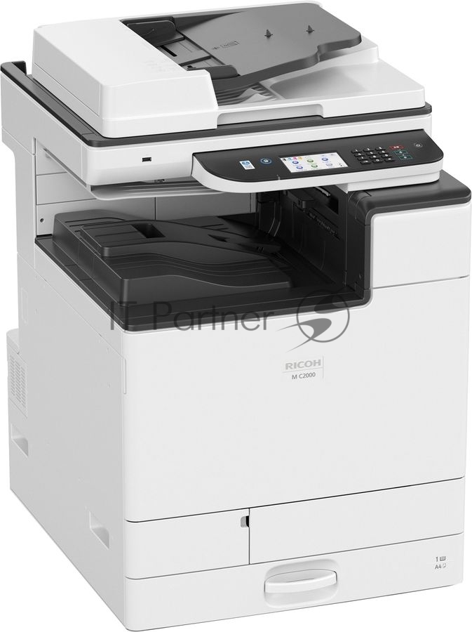 МФУ лазерное Ricoh Aficio M C2000 (418968), A3, цветной, печ. до 20 стр/мин., скан. до 17 стр/мин., 1200 x 1200 dpi (печать) 600x600dpi (скан.), USB, Ethernet (без тонера, запуск АСЦ)
