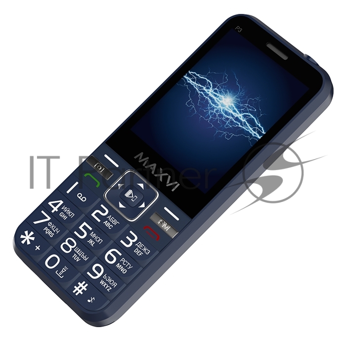 Мобильный телефон Maxvi P3 синий