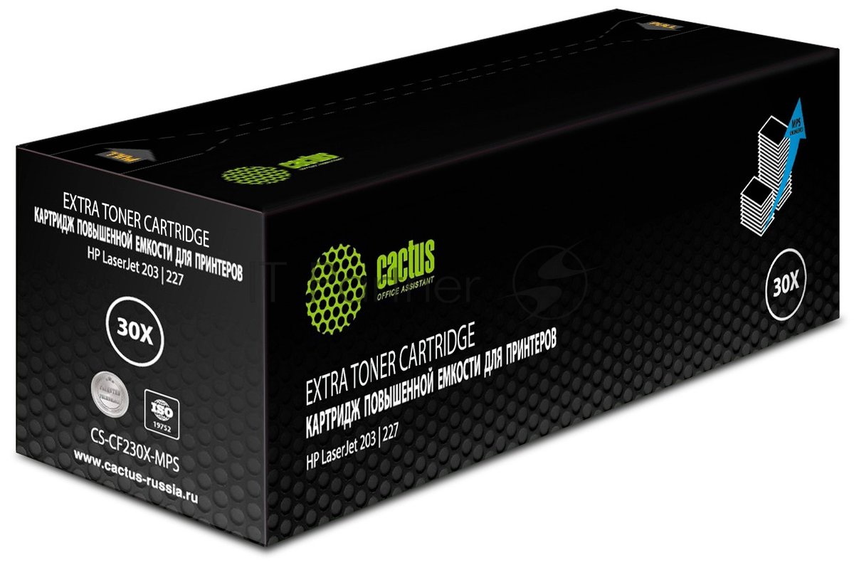 Картридж лазерный Cactus CS-CF230X-MPS черный (5000стр.) для HP LJ 203/227