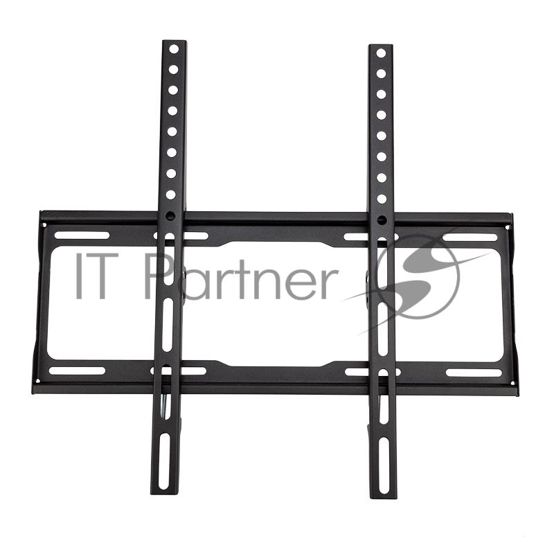 REXANT Кронштейн для телевизора  32"- 60" дюймов фиксированный  серия HOME чёрный {32"-60" Максимальная нагрузка: 35 кг VESA: 50х50, 75х75, 100х100, 200х200, 300х300, 400х400  мм}