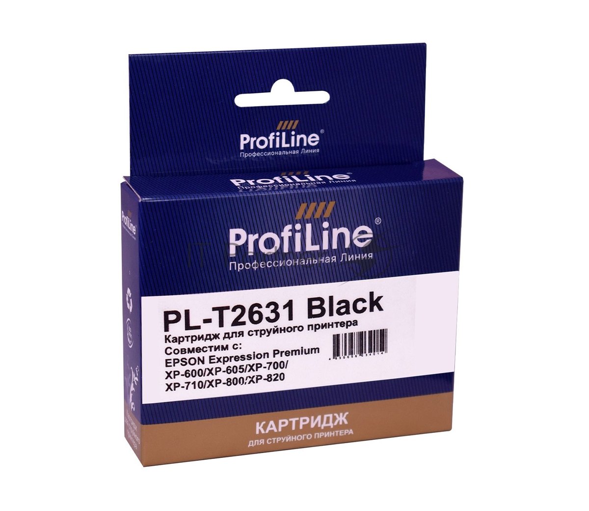 Картридж струйный ProfiLine PL-T2631 для принтеров Epson Expression Premium XP-600/XP-605/XP-700/XP-710/XP-800/XP-820 с чернилами Photo Black