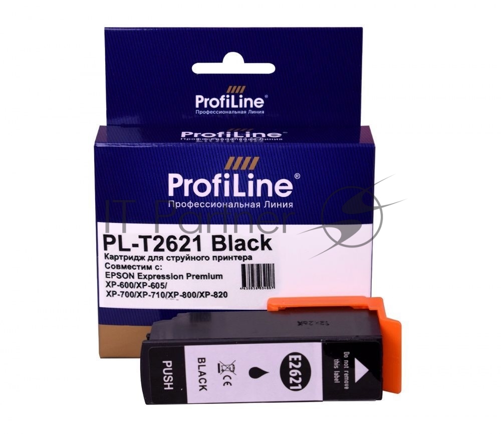 Картридж струйный ProfiLine PL-T1631 для принтеров Epson WorkForce 2010/2510/2520/2530/2540/2630/2650/2660 с чернилами Black
