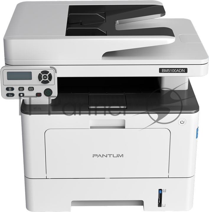 МФУ лазерное Pantum BM5100ADN, A4, ч/б, печ. до 40 стр/мин., скан. до 24 стр/мин., 1200 x 1200 dpi, USB, RJ-45, проектная модель