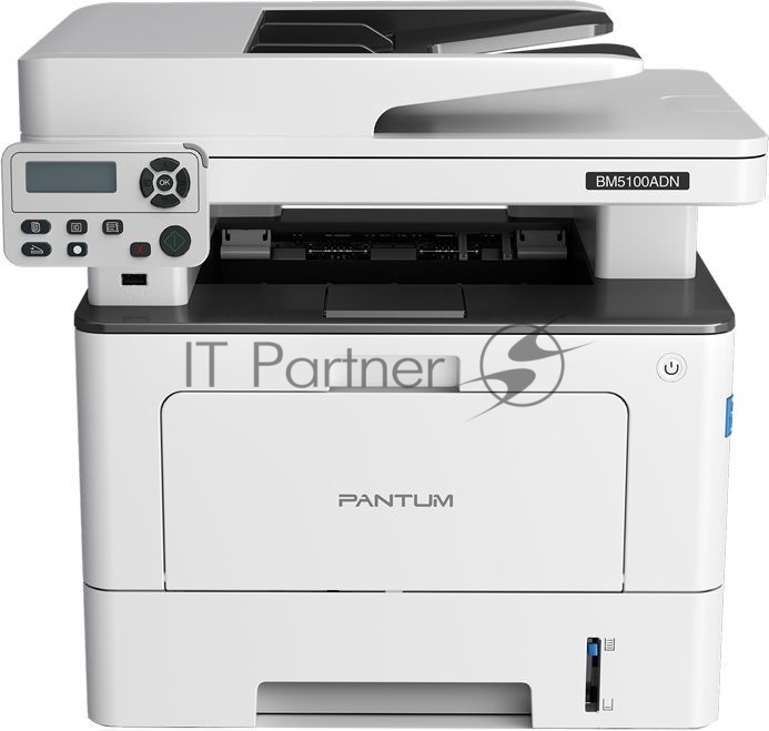 МФУ лазерное Pantum BM5100ADN, A4, ч/б, печ. до 40 стр/мин., скан. до 24 стр/мин., 1200 x 1200 dpi, USB, RJ-45, проектная модель