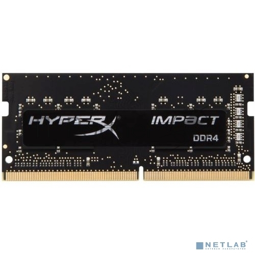 Оперативная память Kingston Fury Impact, DDR4, 16GB (1x16GB), 3200MHz, CL20, SO-DIMM