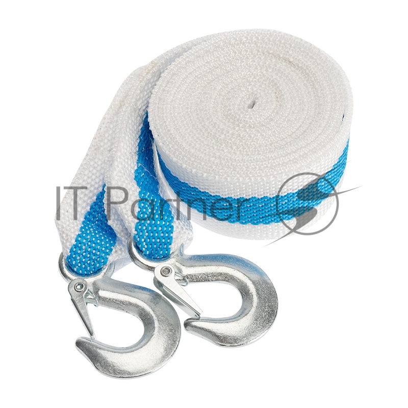 Rexant <80-0229> Трос буксировочный (5м, 7т,  лента,  крюк-крюк)