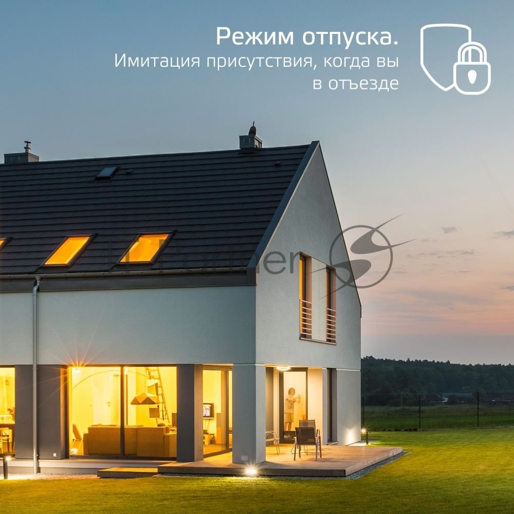 Лампа светодиодная филаментная Gauss Smart Home DIM E27 A60 7 Вт 1/10/40