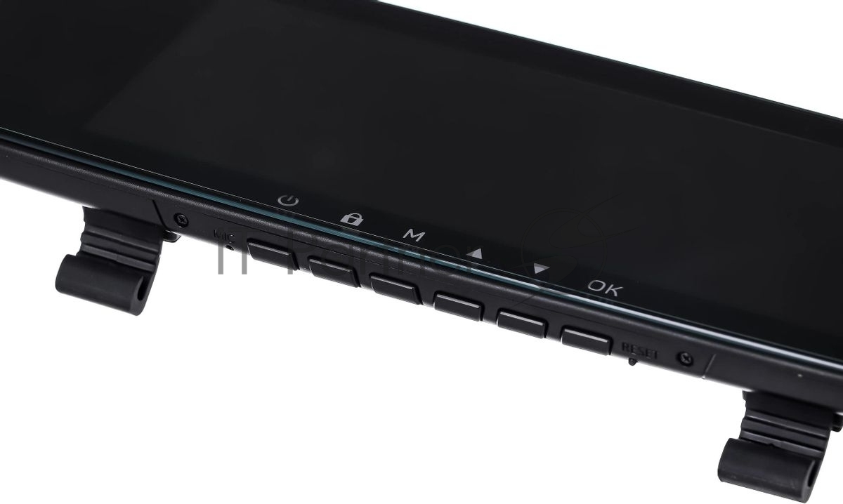 Видеорегистратор Sho-Me Combo Mirror WiFi Duo, 1920x1080, 7", с камерой заднего вида, GPS/ГЛОНАСС, Wi-Fi, G-сенсор, датчик движения, GPS-информатор