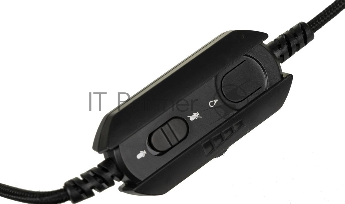 Гарнитура Bloody G350 чёрный, проводная, USB, подсветка