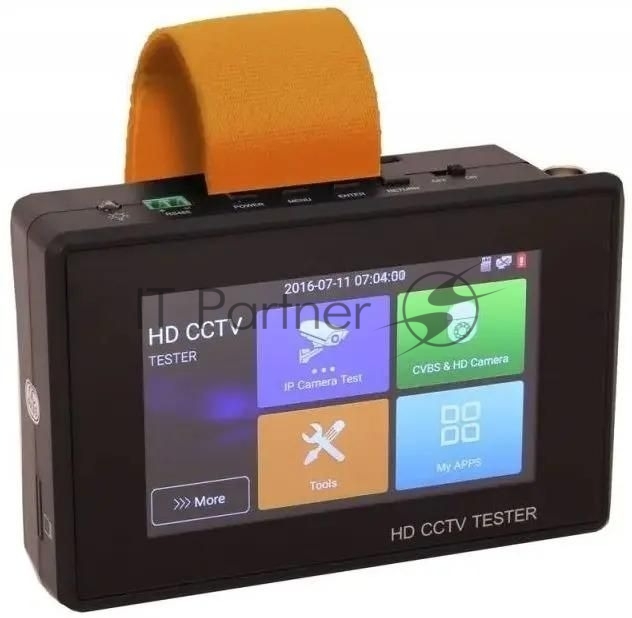Универсальный наручный монитор-тестер Tezter TIP-H-4(Hand) AHD/CVI/TVI/CVBS и IP-видеосистем
