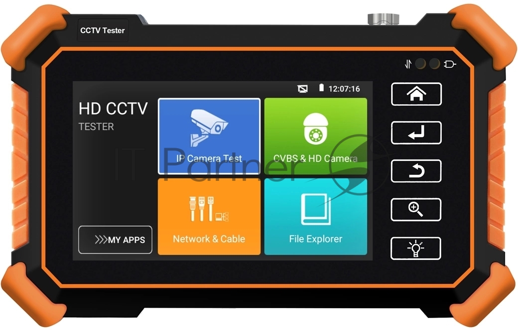 Универсальный наручный монитор-тестер Tezter TIP-H-4(Hand) AHD/CVI/TVI/CVBS и IP-видеосистем