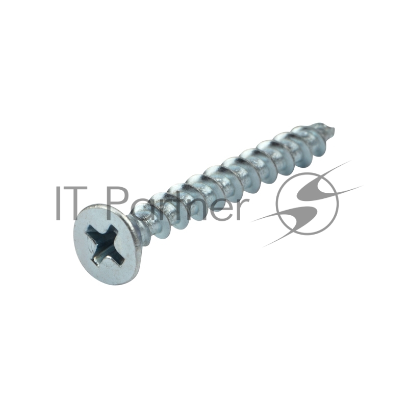 KR-01-3721-004 Саморез оконный KRANZ острый, 4.1х35, белый цинк, короб (500 шт./уп.)