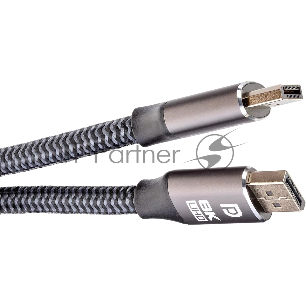 Кабель соединительный DP-DP 1.4V 8K@60Hz 1.5м, Telecom Pro TCG750-1.5M