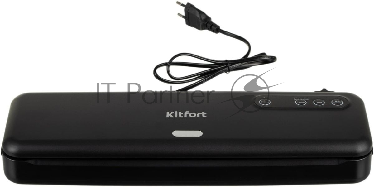 Вакуумный упаковщик Kitfort KT-1509-1 130Вт черный