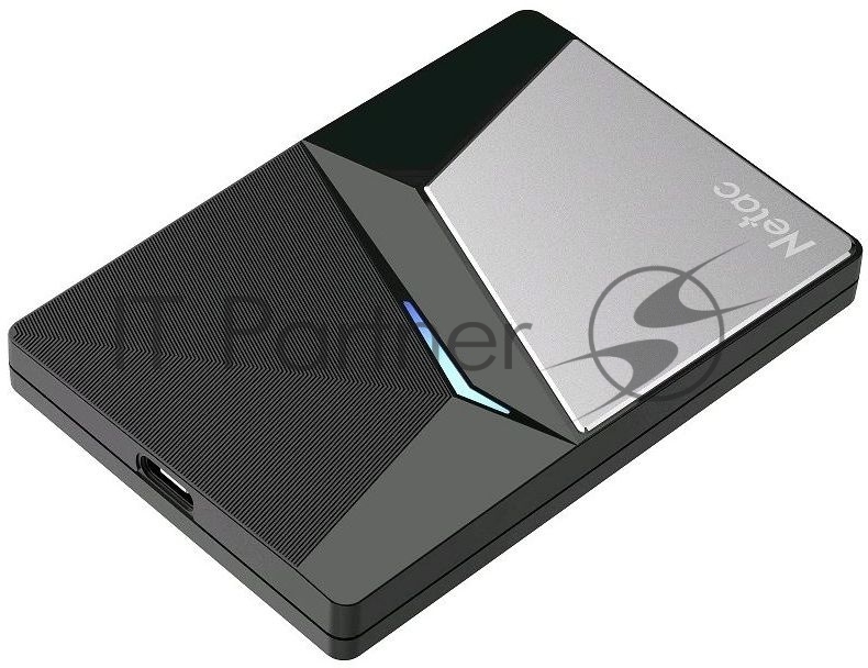 Внешний SSD Netac Z7S, 2TB, USB 3.2 Gen 1 Type-A, R/W 550/480, черный