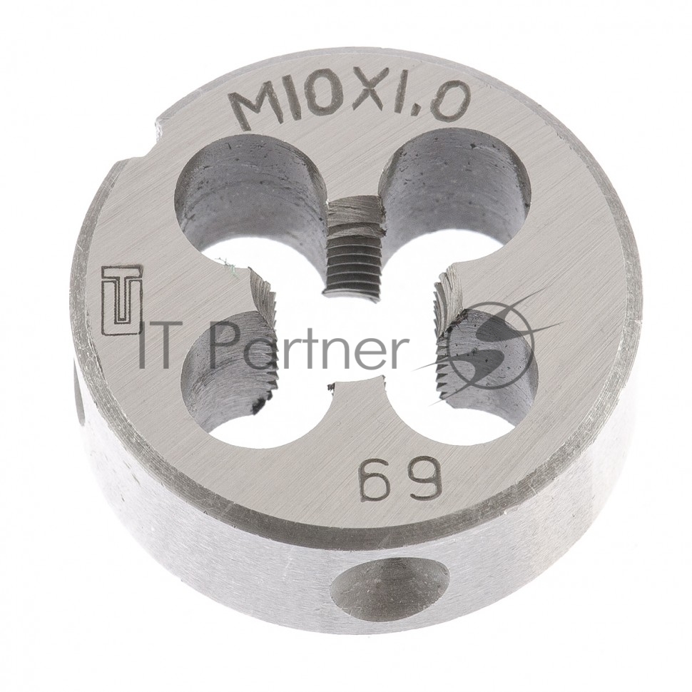 Плашка Сибртех М10x1,0 мм